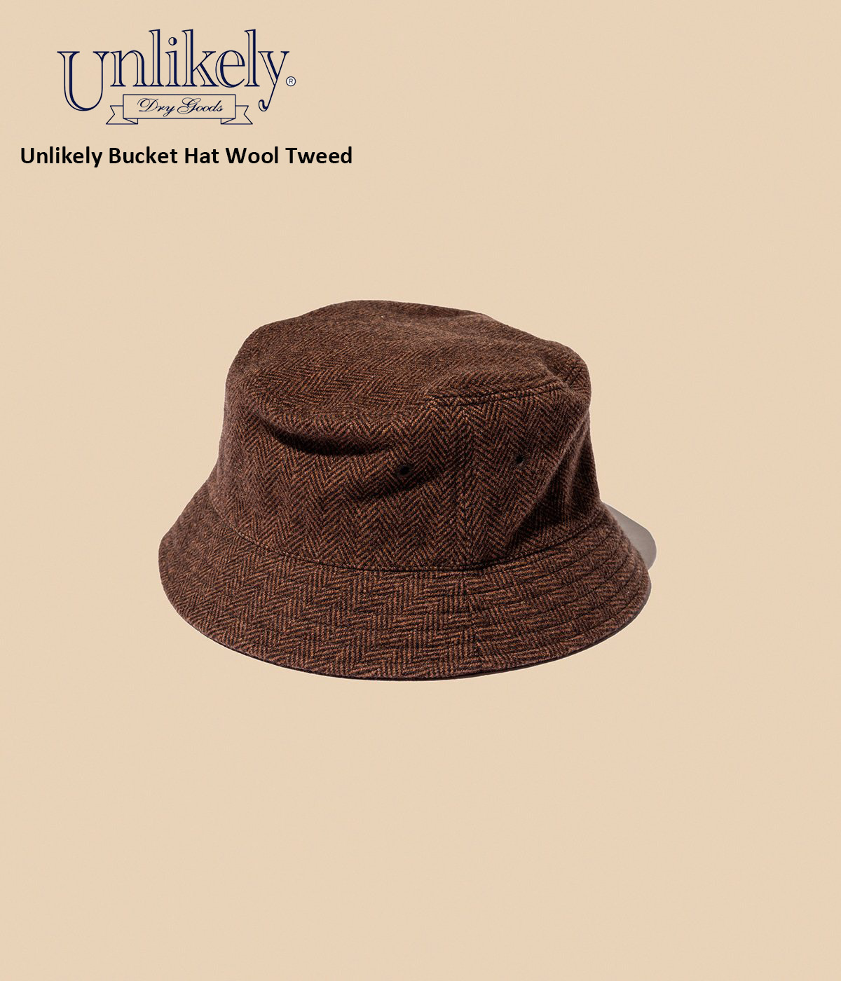 Unlikely Bucket Hat Wool Serge 定価19,800円 - 帽子