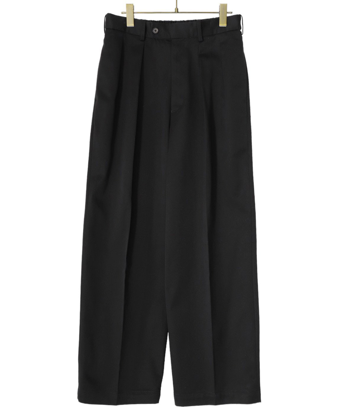 DOUBLE PLEATED TROUSER 【A23A-01PT01C】 markaware（マーカウェア） ： DOUBLE PLEATED TROUSERS / 全2色
