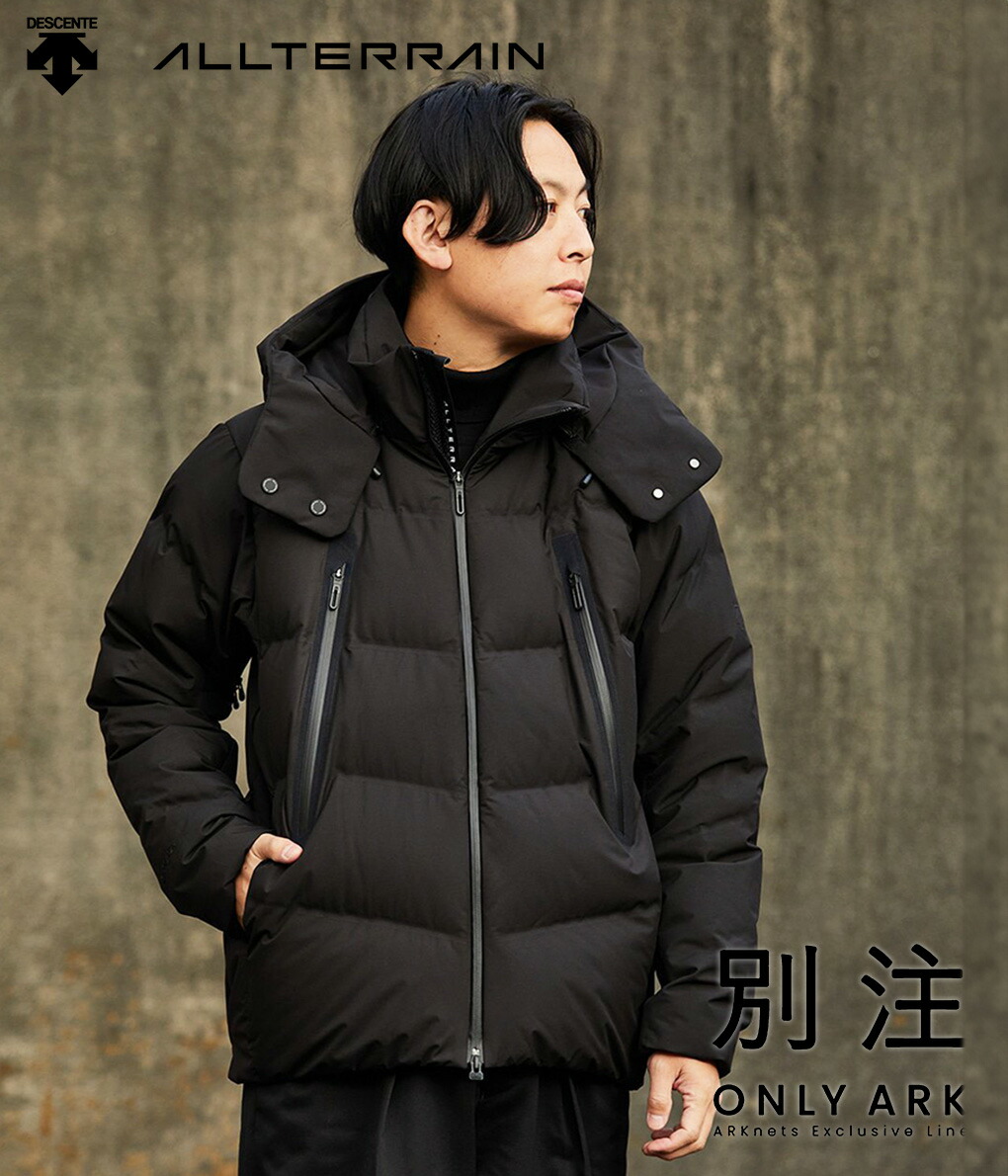 DESCENTE ALLTERRAIN/デサントオルテライン(水沢ダウン)：【ONLY ARK】別注 MIZUSAWA DOWN JACKET  “GORE-TEX ENFOLD“(エンフォルド)：ONLYARK-0-1032