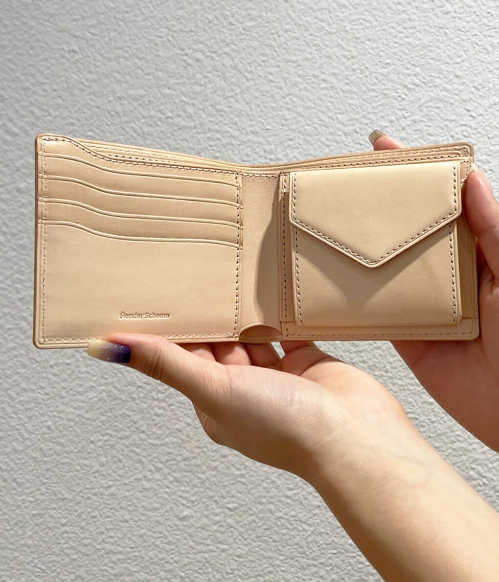 Hender Scheme / エンダースキーマ： half folded wallet 全3色