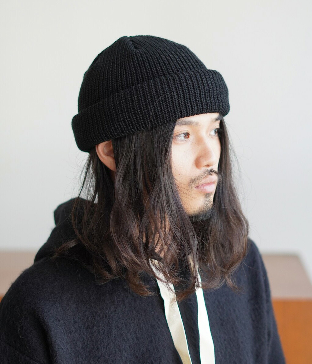 KIJIMA TAKAYUKI / キジマ タカユキ ： KNIT DECK CAP ： KN