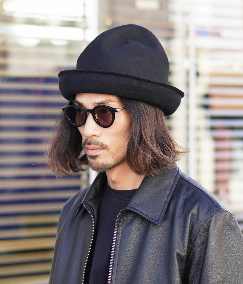 帽子 KIJIMA TAKAYUKI WOOL FELT ROLLABLE HAT3 KIJIMA TAKAYUKI (Kijima Takayuki) folding felt hat mens Used