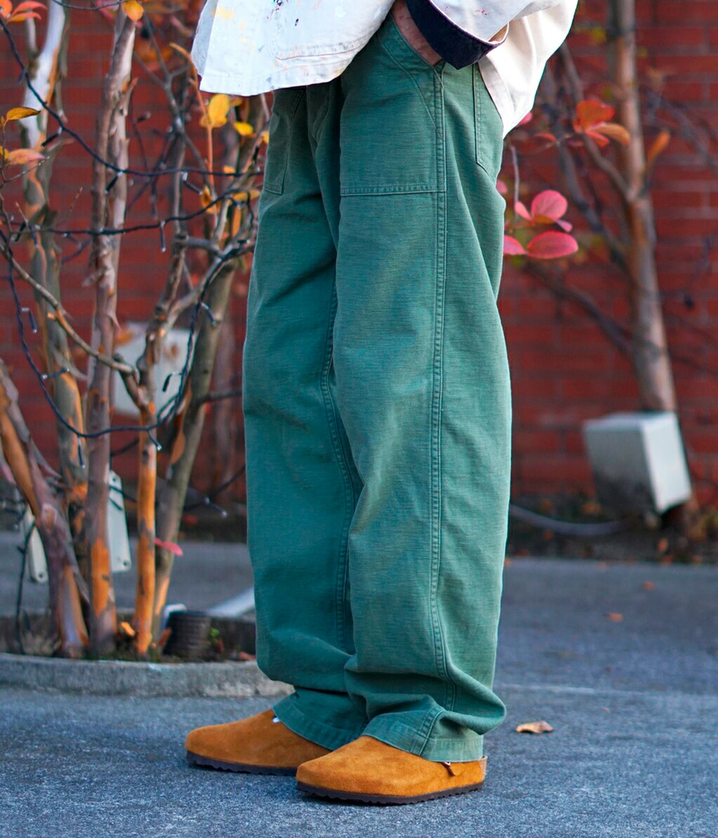 orSlow / オアスロウ ： US ARMY FATIGUE PANTS USED WASH