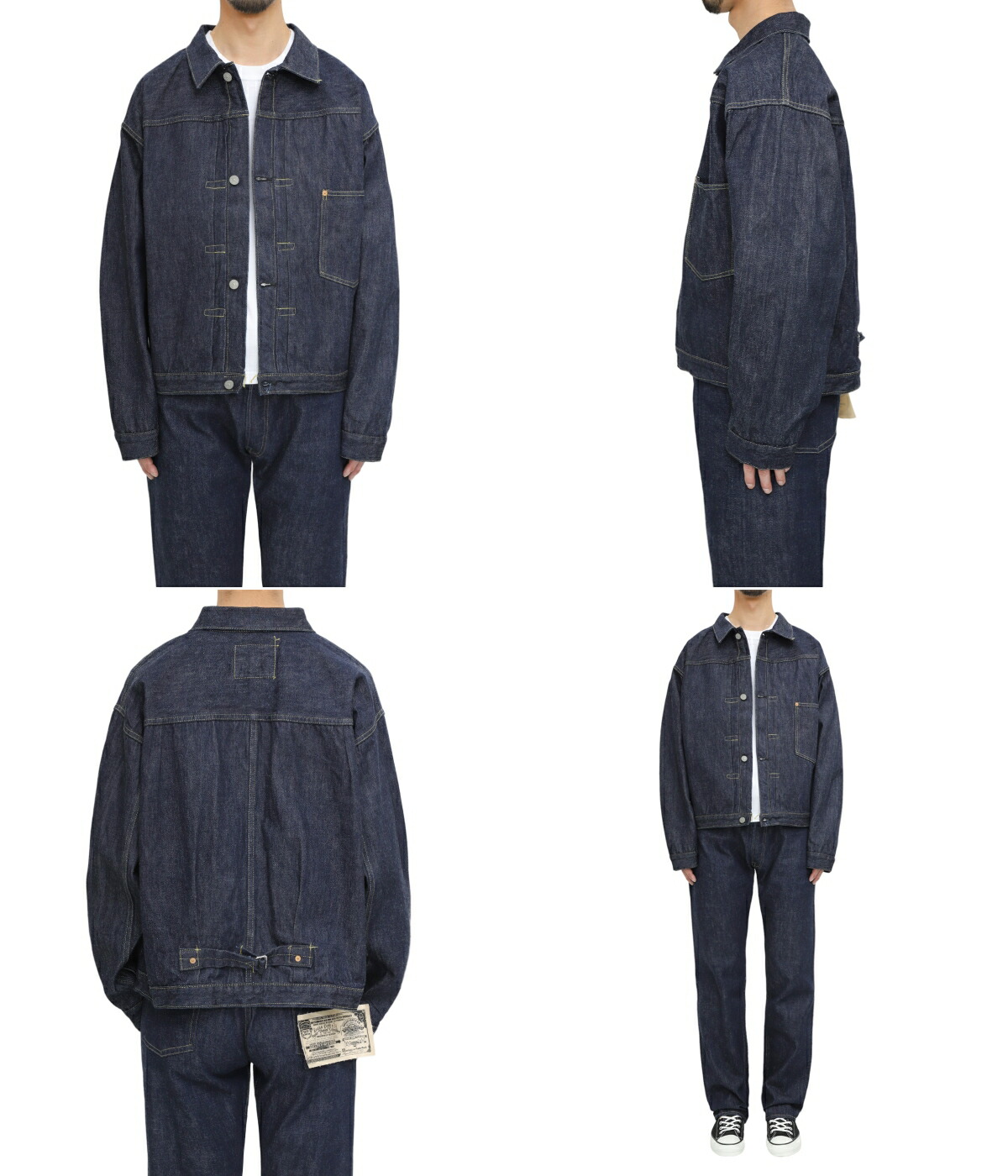ジャケット・アウター Sugar Cane s1945 Denim Blouse 48 OW SUGAR CANE / シュガーケーン ： SUGARCANE Super “Denim