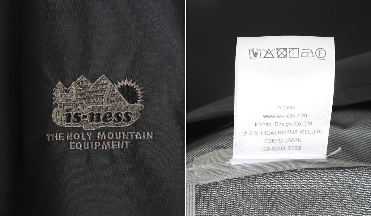 is-ness（イズネス） ： 3-LAYER TRANSFORMABLE JACKET ： 1006SSJK01