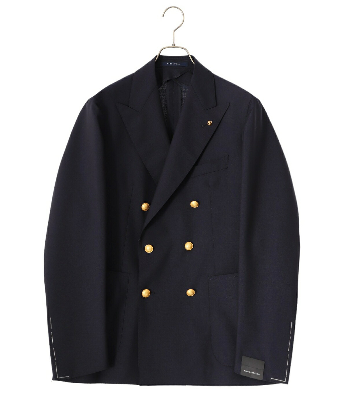 TAGLIATORE / タリアトーレ ： DOUBLE-BREASTED BLAZER