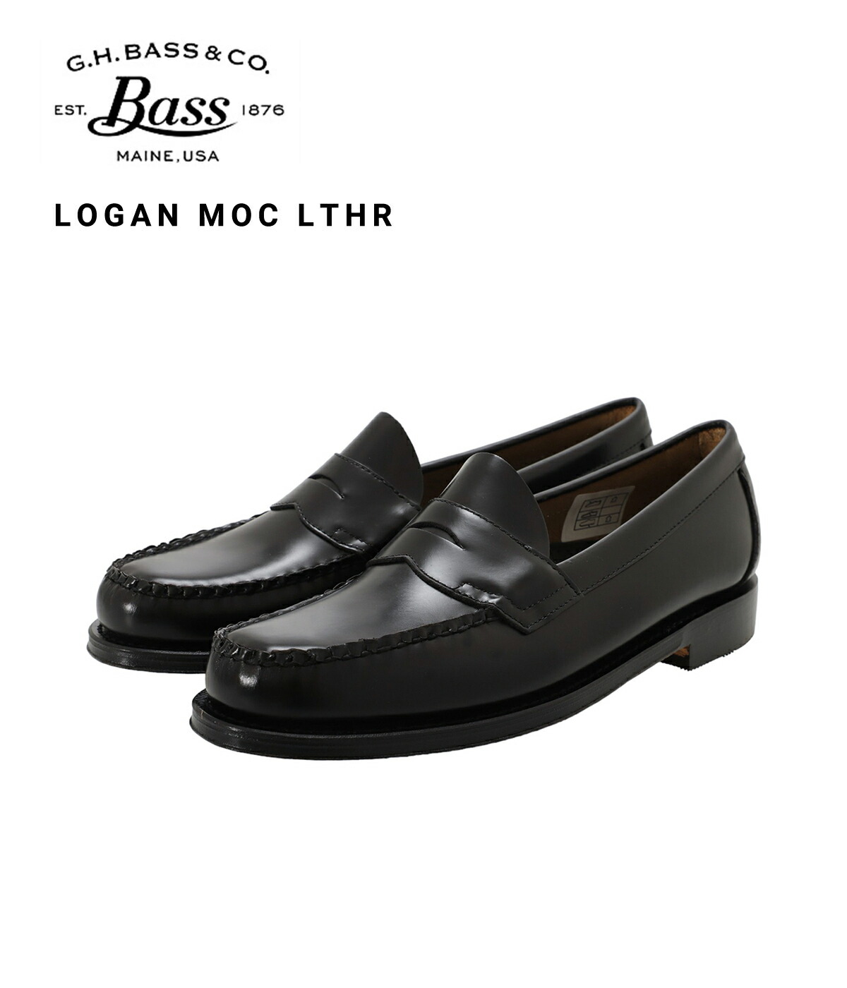 G.H. BASS & CO BA11035H 000 Black US.8