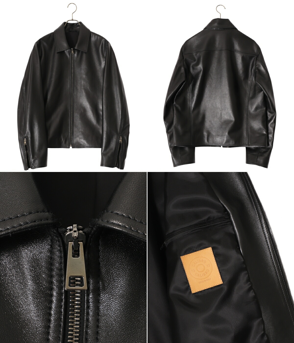 CALIBRO12 / カリブロ12 : single zip jacket A2 type NAPPA DE CALIBRO12 / カリブロ12 : single zip jacket A2 type NAPPA DE