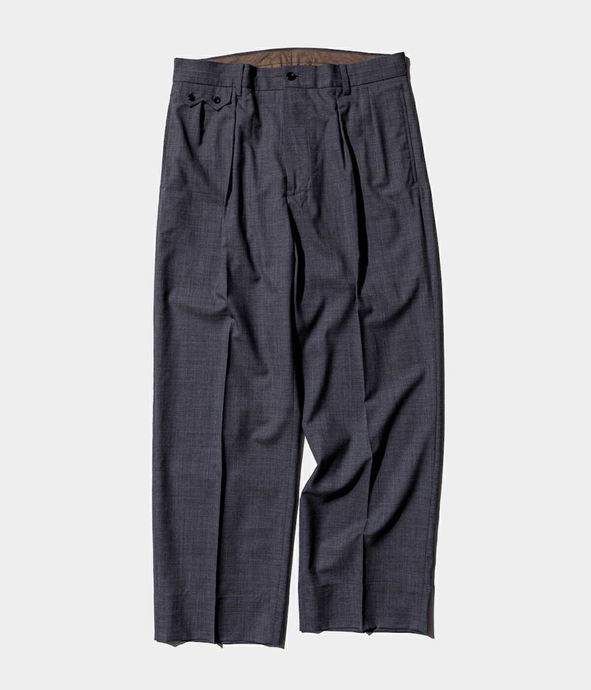 Unlikely / アンライクリー ： Sawtuuth Flap 2P Trousers Tropical 
