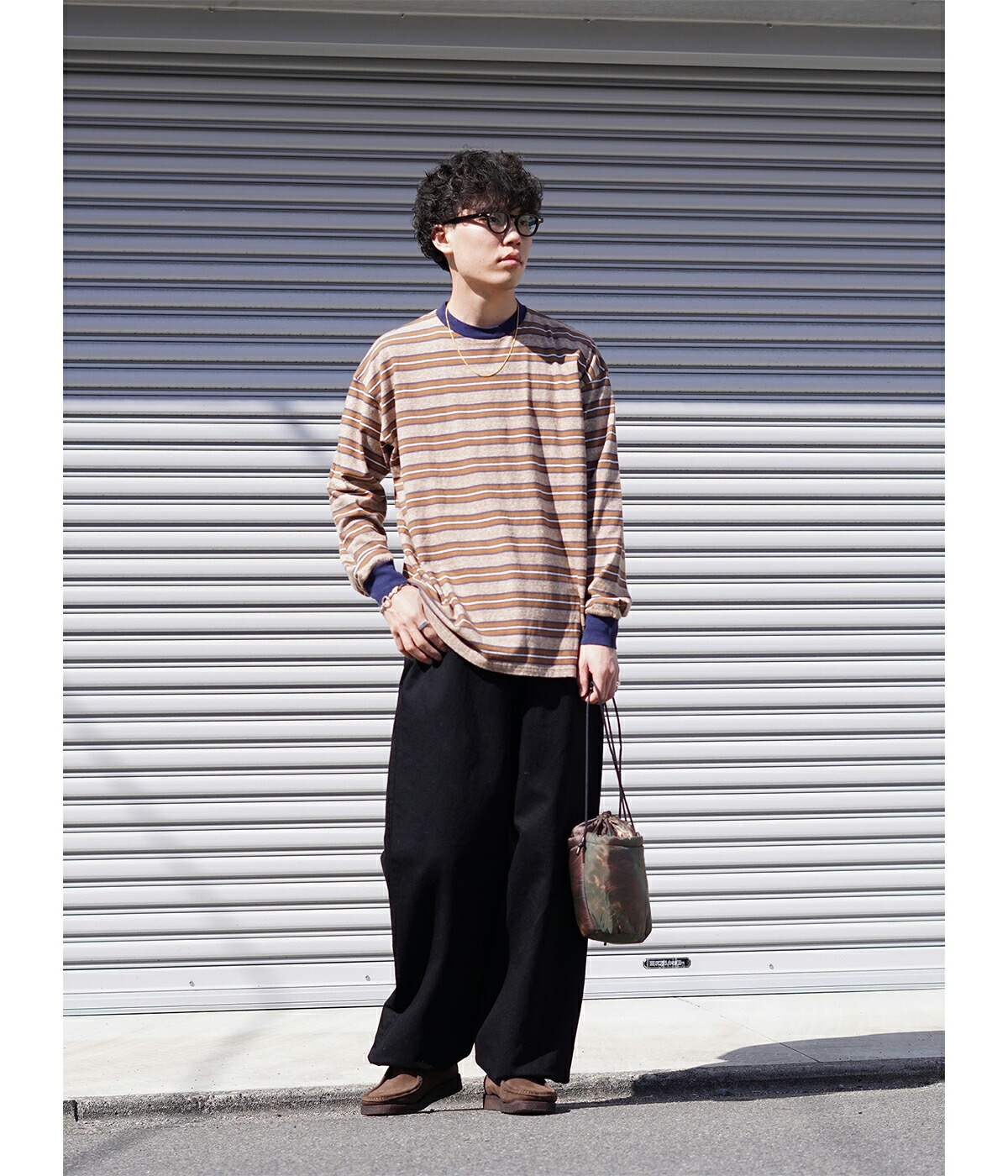PORT BY ARK PORT BY ARK / ポートバイアーク ： Border Long Sleeve