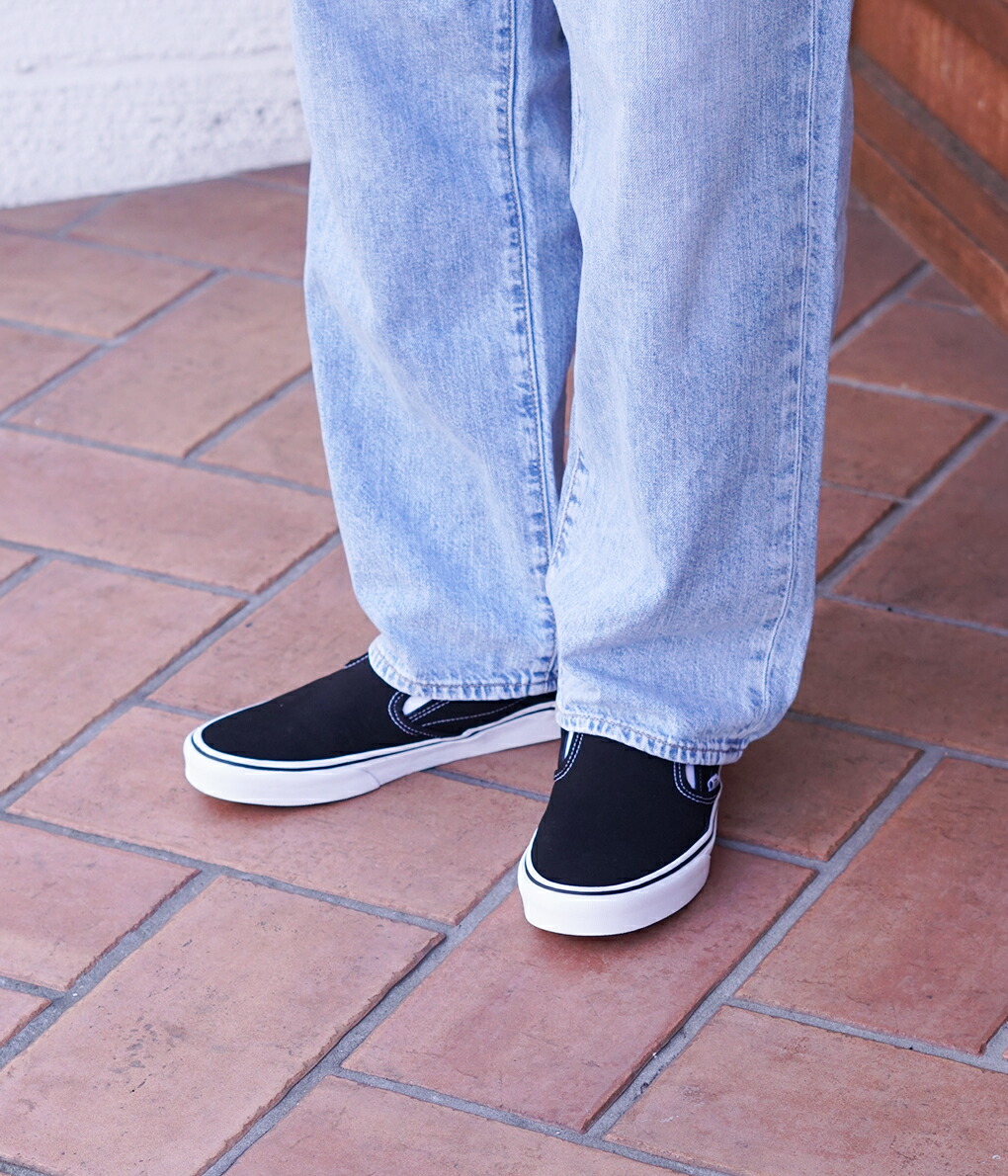 VANS CLASSICS / バンズ クラシック ： CLASSIC SLIP-ON (スリップオン) USA企画モデル ： VN000EYEBLK  : vn000eyeblk : ARKnets - 通販 - Yahoo!ショッピング