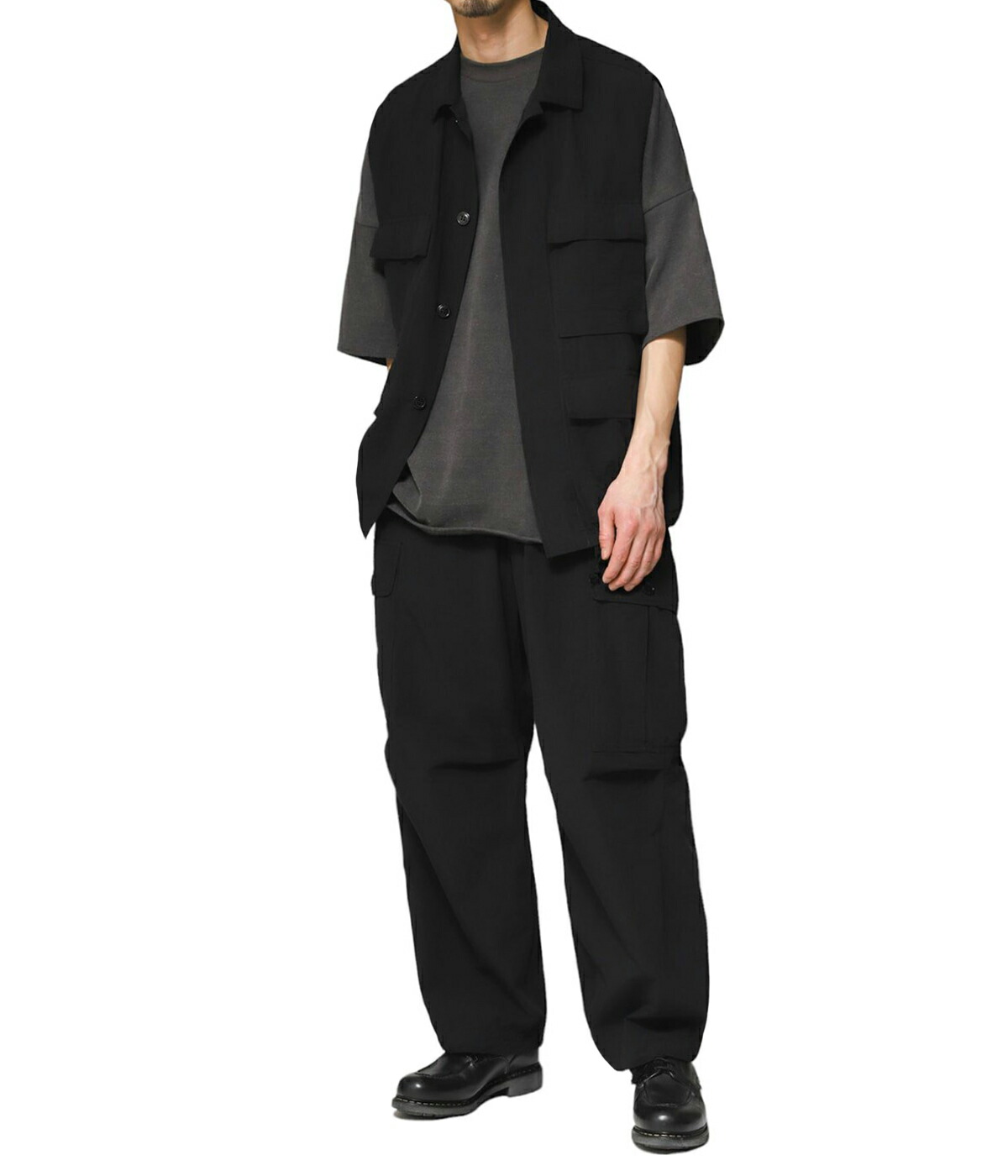 marka / マーカ ： FATIGUE PANTS - TUMBLED ORGANIC COTTON POPLIN - / 全2色 ：  M24A-09PT01C