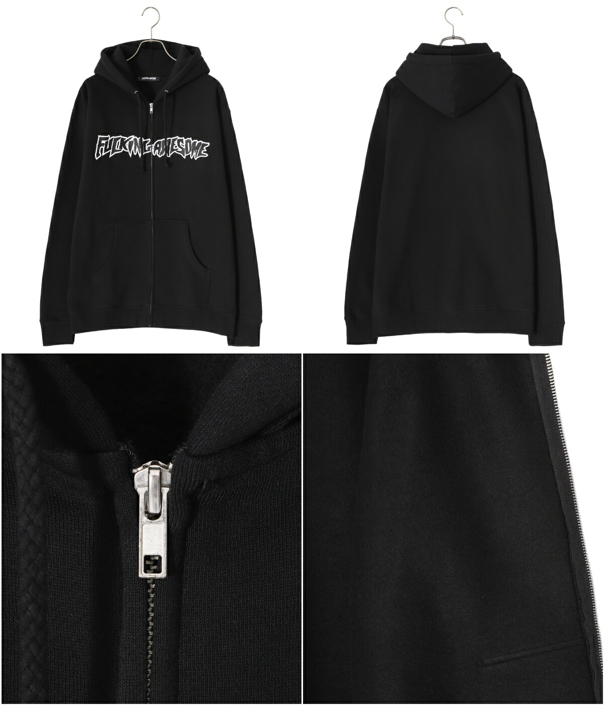 FUCKING AWESOME（ファッキング オーサム） ： Stamp Logo Zip Hoodie