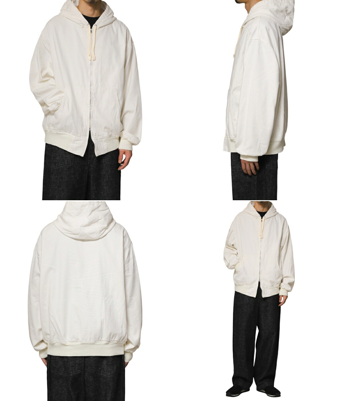 GOLD 東洋エンタープライズ / ゴールド ： COTTON/SILK NEP DUCK ZIP