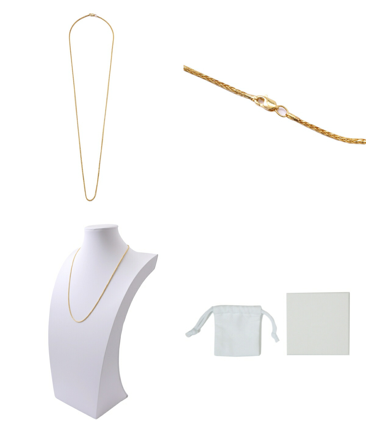 LAVER（ラバー） ： CHAIN NECKLACE GOLD EP040 -55cm- ： LAVER-EP040