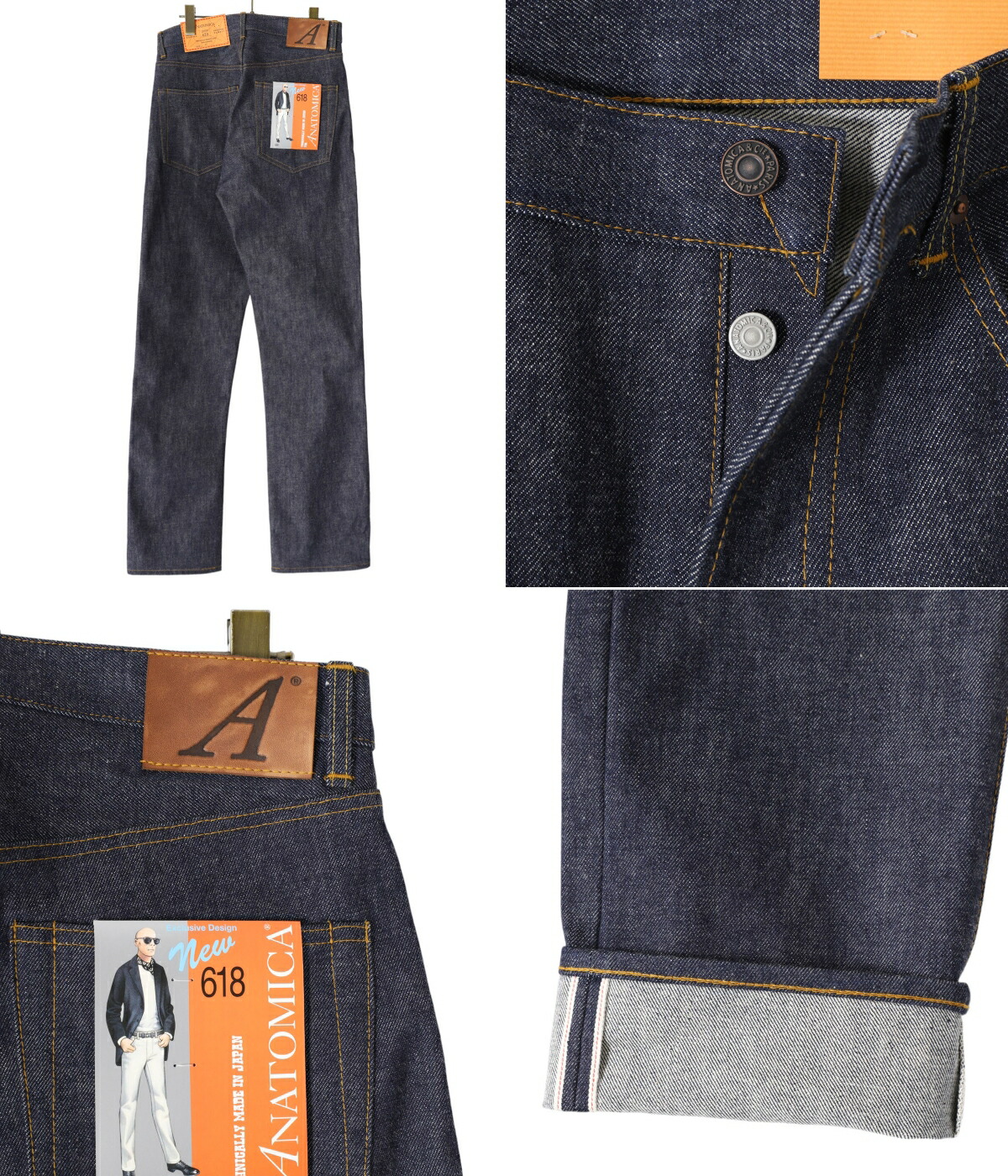 ANATOMICA（アナトミカ） ： 11618 B DENIM ： 530-591-27 : ARKnets