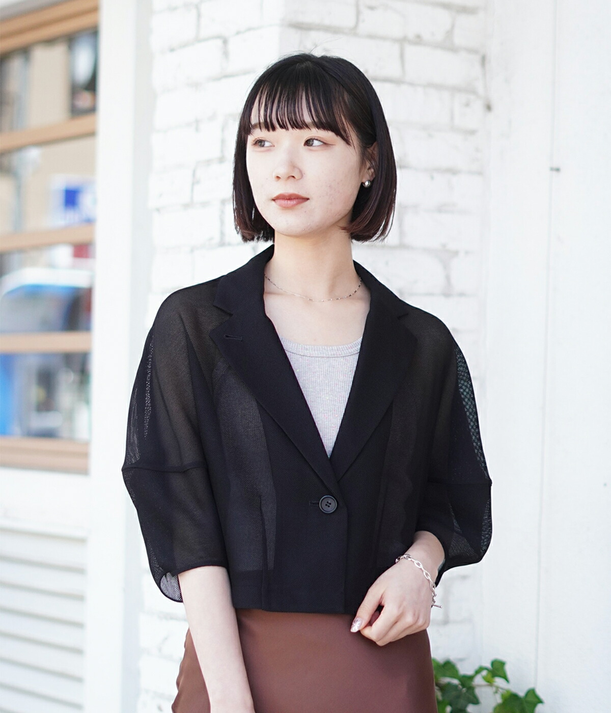 レディース】DENIM OVER JACKET | CLANE(クラネ) / アウター