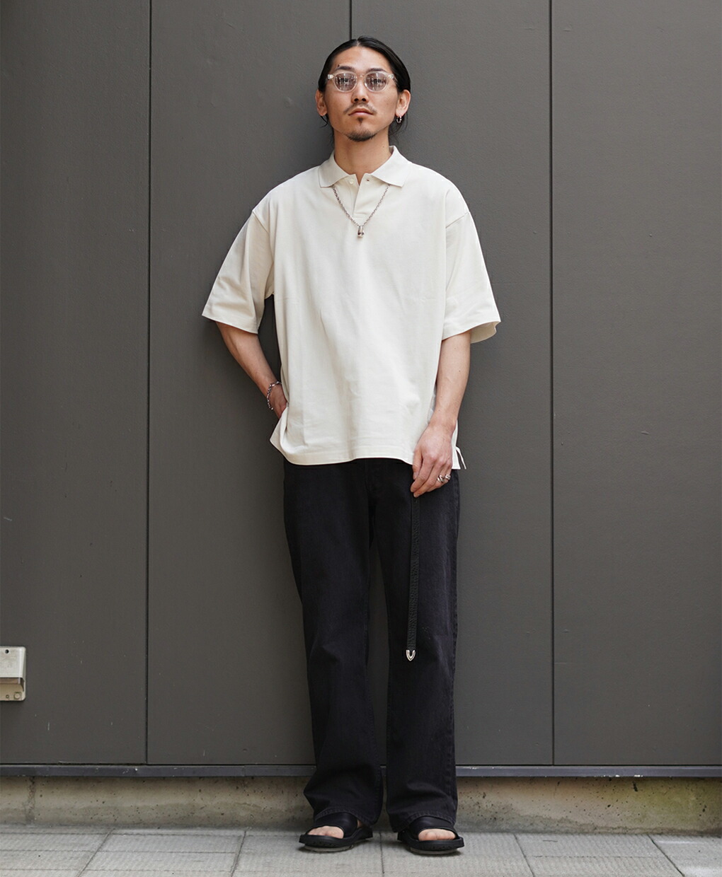 marka / マーカ ： 1B POLO - 40//1 ORGANIC COTTON HIGH TWISTED 