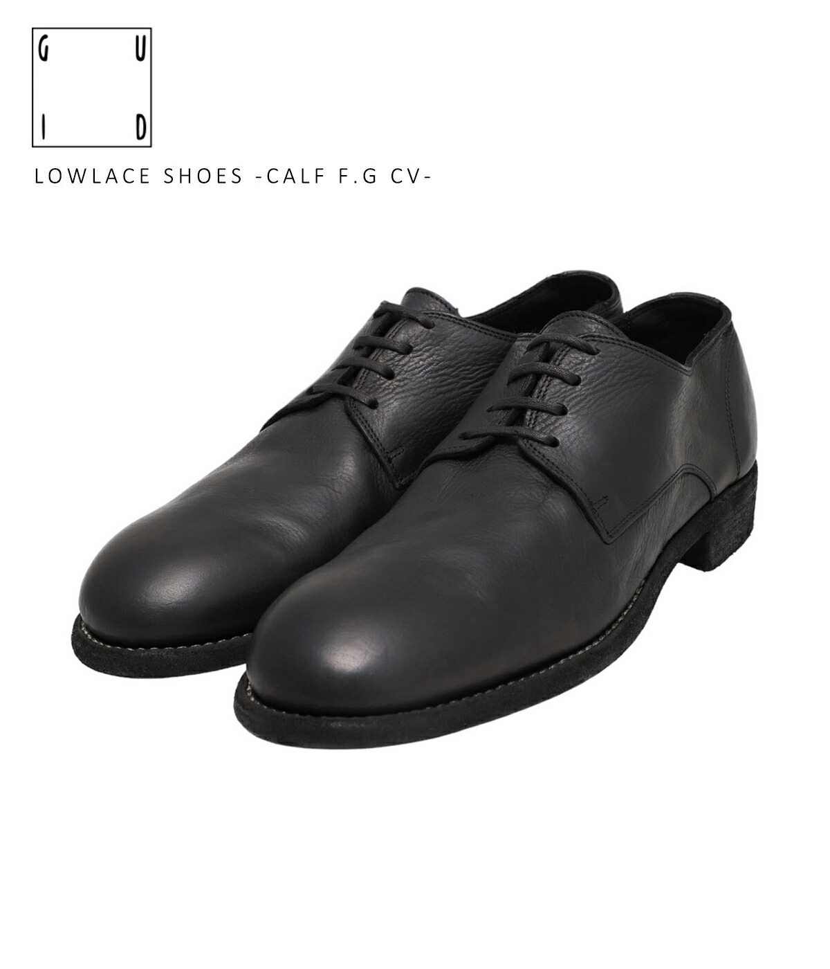 GUIDI / グイディ ： LOWLACE SHOES -CALF F.G CV- ： 992-LOWLACE-CALF-FG-CV : 992-lowlace-calf-fg-cv  : ARKnets - 通販 - Yahoo!ショッピング