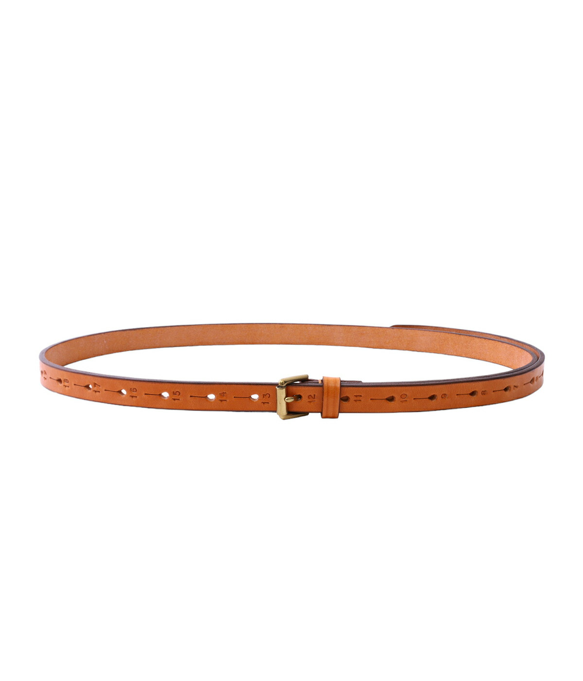 JABEZ CLIFF / ジャベツクリフ : Long Saddle Leather Belt JABEZ CLIFF / ジャベツクリフ : Long Saddle Leather Belt