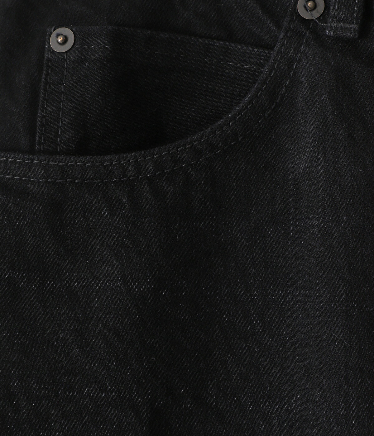 marka / マーカ ： RELAX STRAIGHT FIT JEANS - black M24C