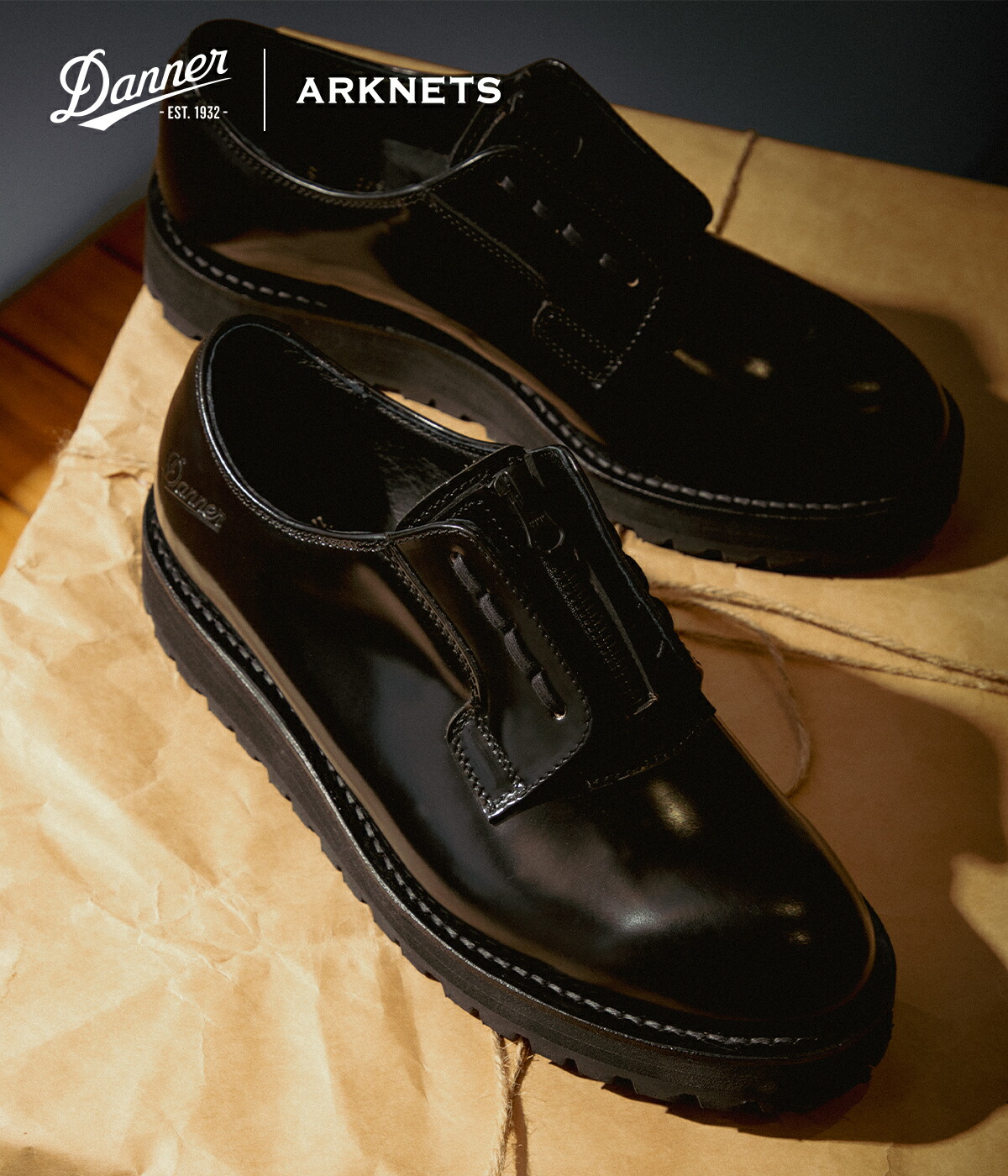 Danner / ダナー ： 【ONLY ARK】別注 POSTMAN ZIP SHOES ： ONLYARK-0-5033