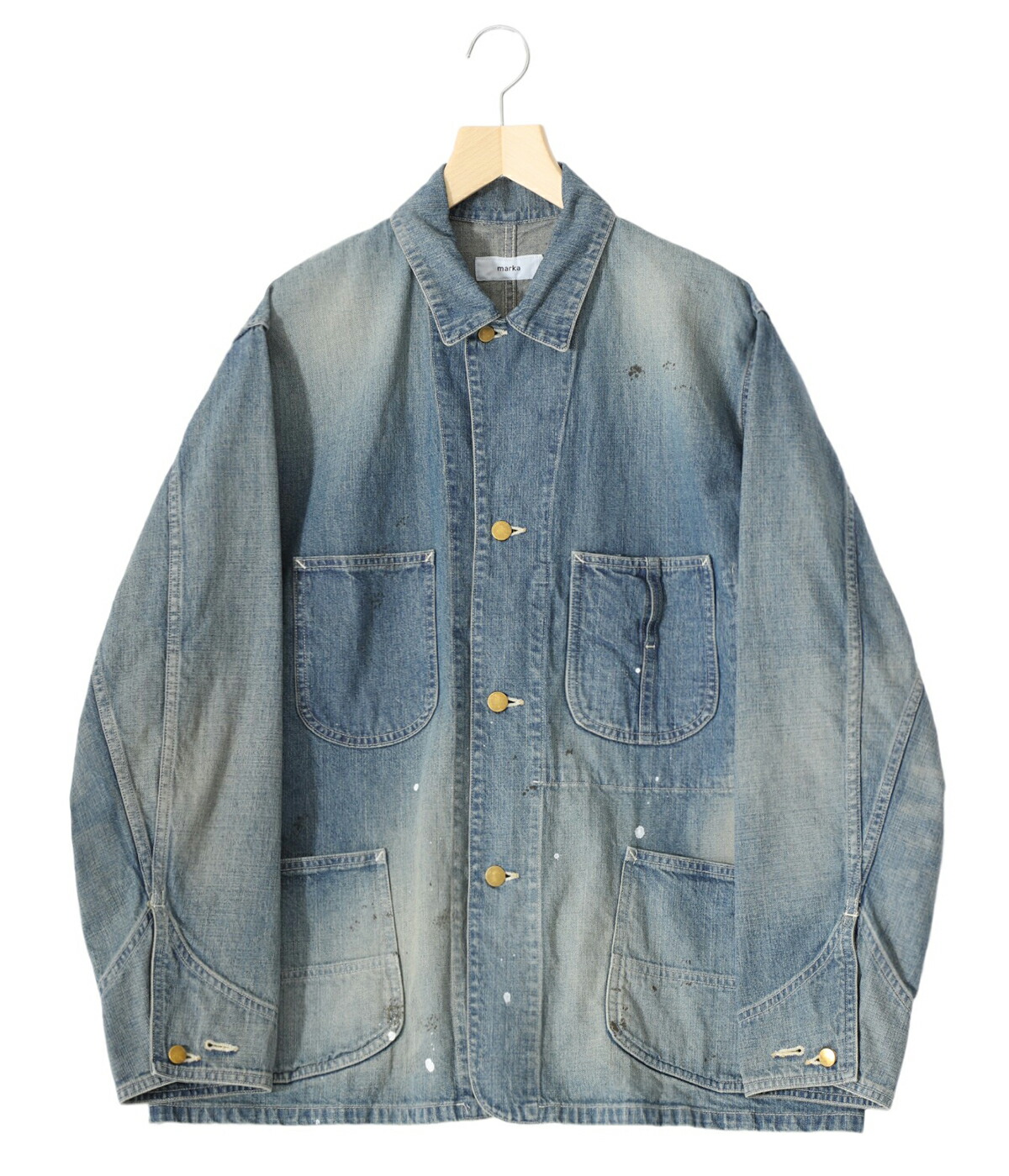 marka / マーカ ： 91-J COVERALL - organic cotton 10oz denim