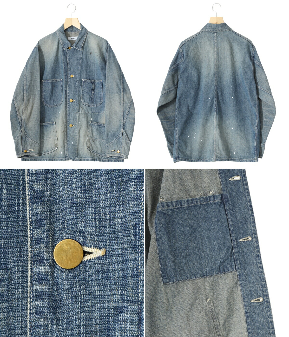 楽天市場】marka マーカ 91-J COVERALL 91-J カバーオール
