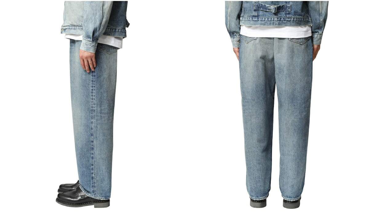 marka / マーカ ： NEW COCOON FIT JEANS - black M24C-07PT11C