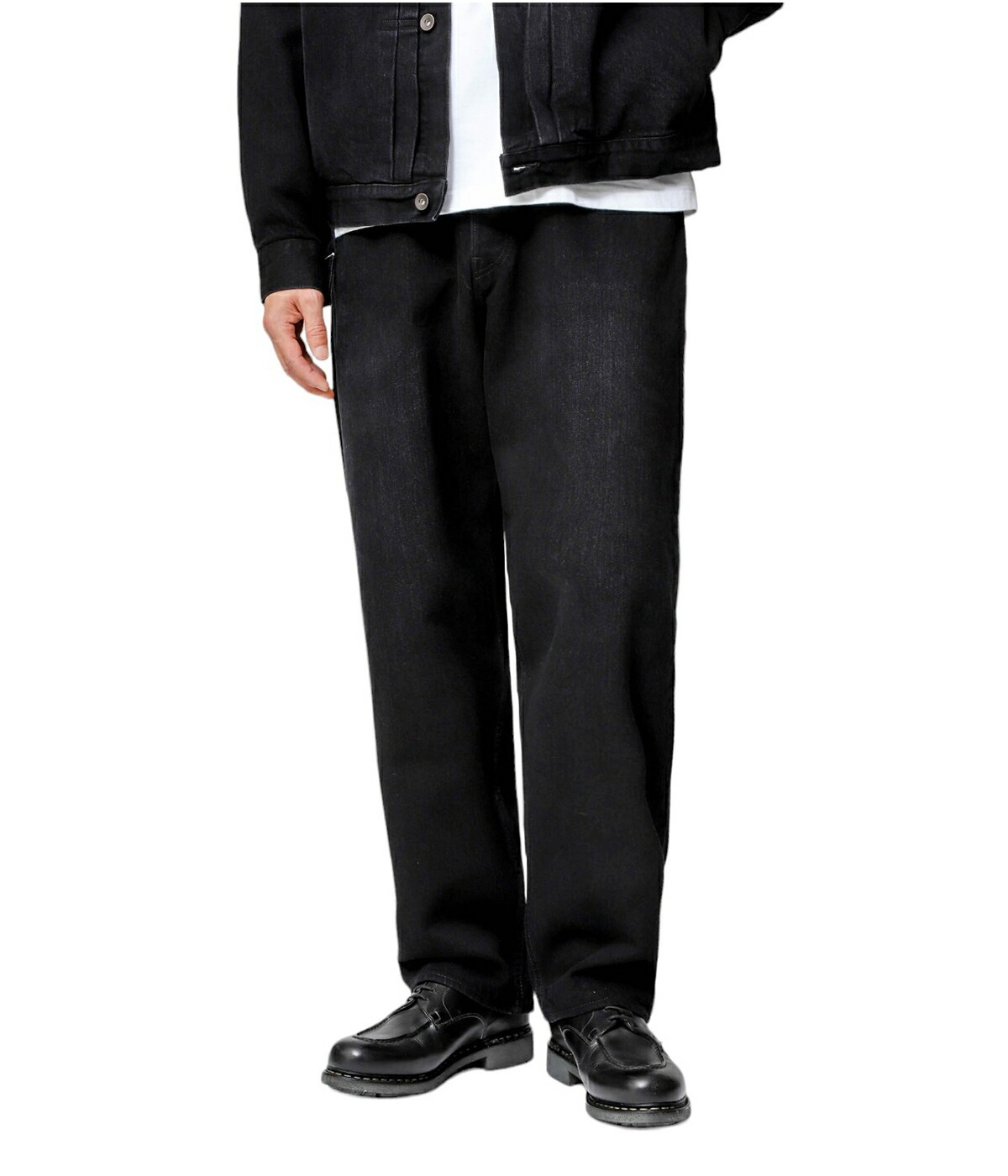marka / マーカ ： NEW COCOON FIT JEANS - black M24C-07PT11C