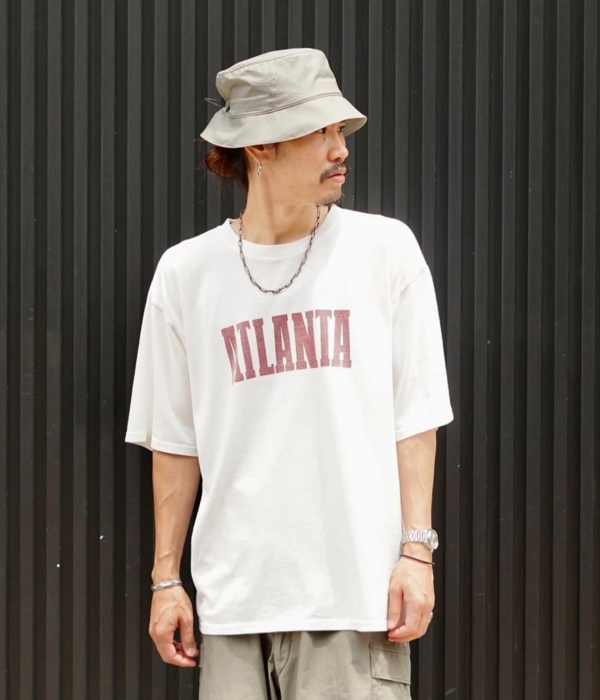 L'Appartement/REMI RELIEF/LA.CAL Tシャツ/M REMI RELIEF（レミ レリーフ） ： 別注 コットンキュプラT（ATLANTA