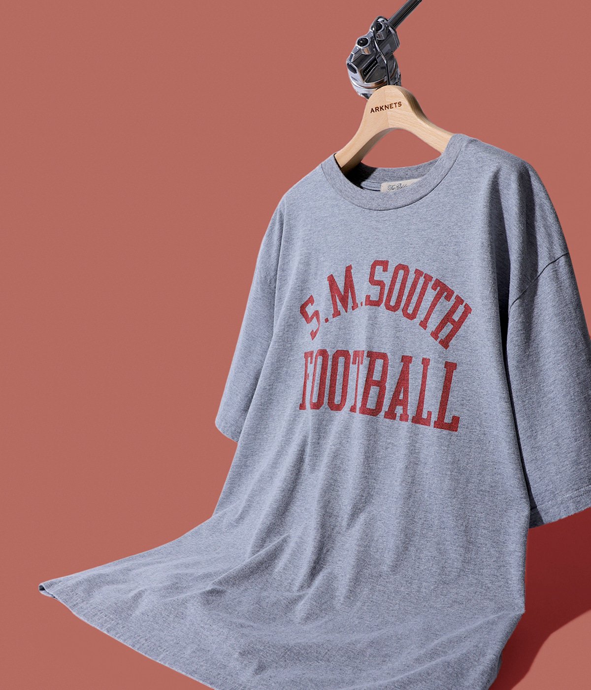 REMI RELIEF（レミ レリーフ） ： 別注 SP加工T(S.M.SOUTH FOOTBALL