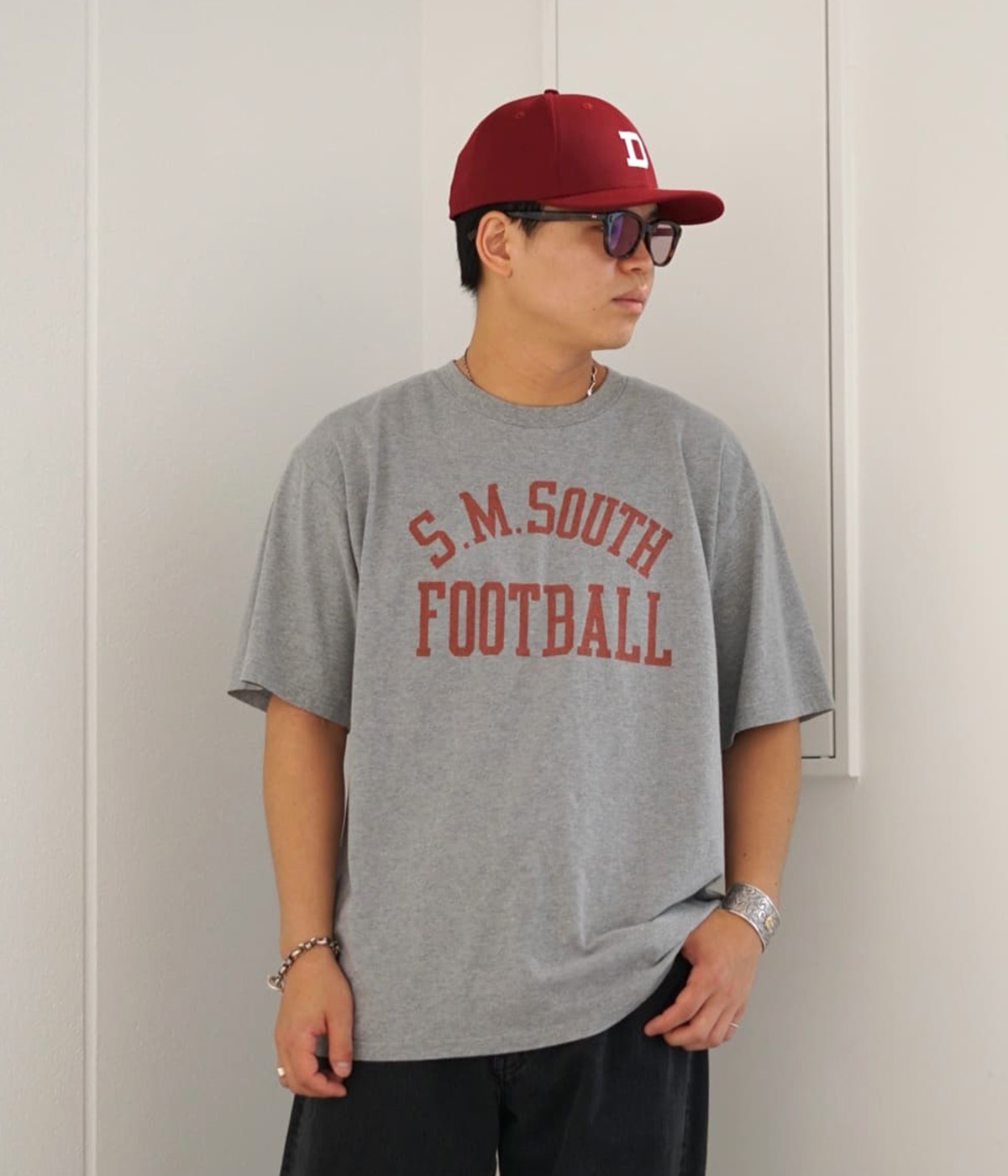 REMI RELIEF（レミ レリーフ） ： 別注 SP加工T(S.M.SOUTH FOOTBALL