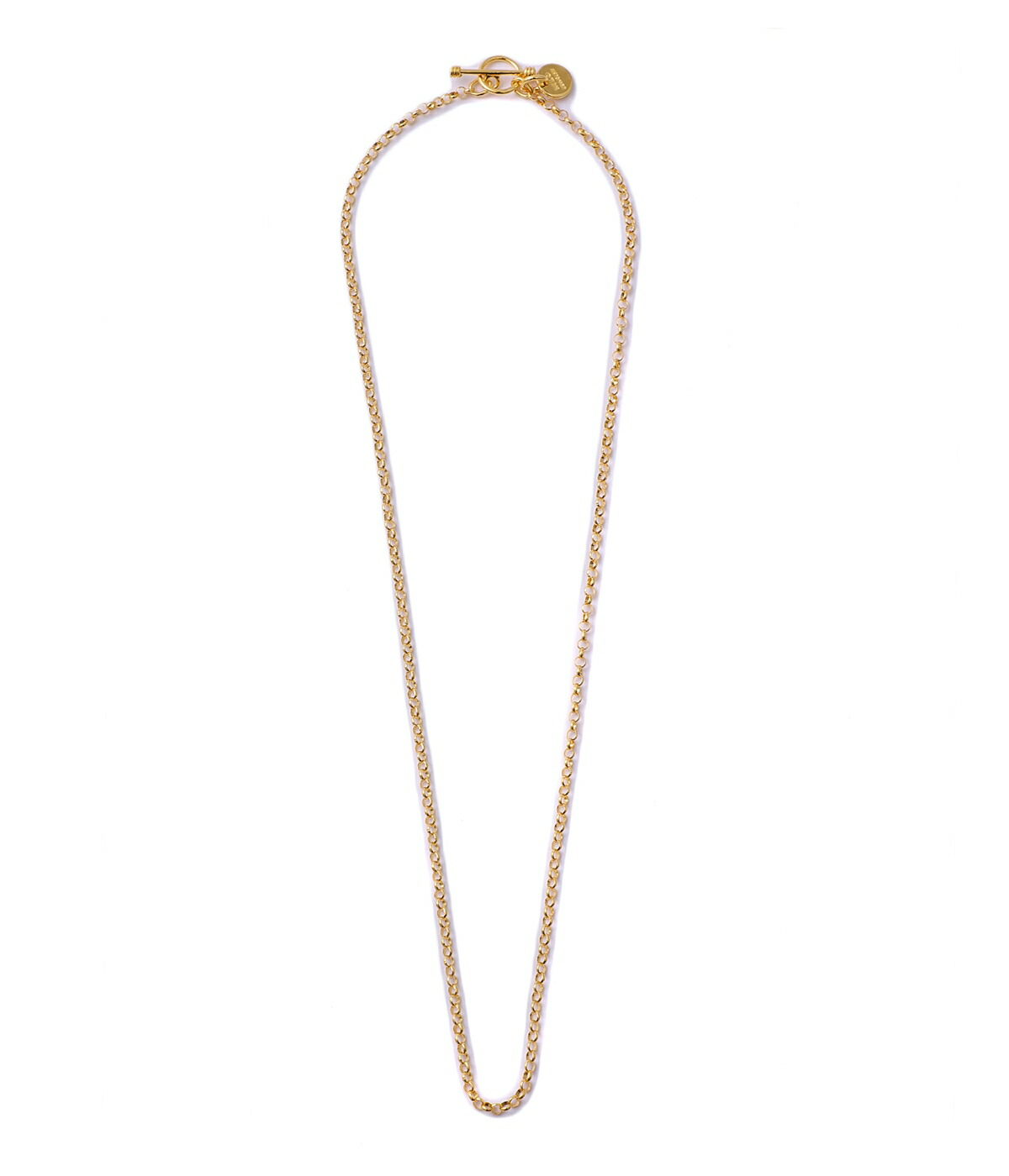 XOLO XOLO JEWELRY / ショロ ジュエリー ： Round link necklace 24K
