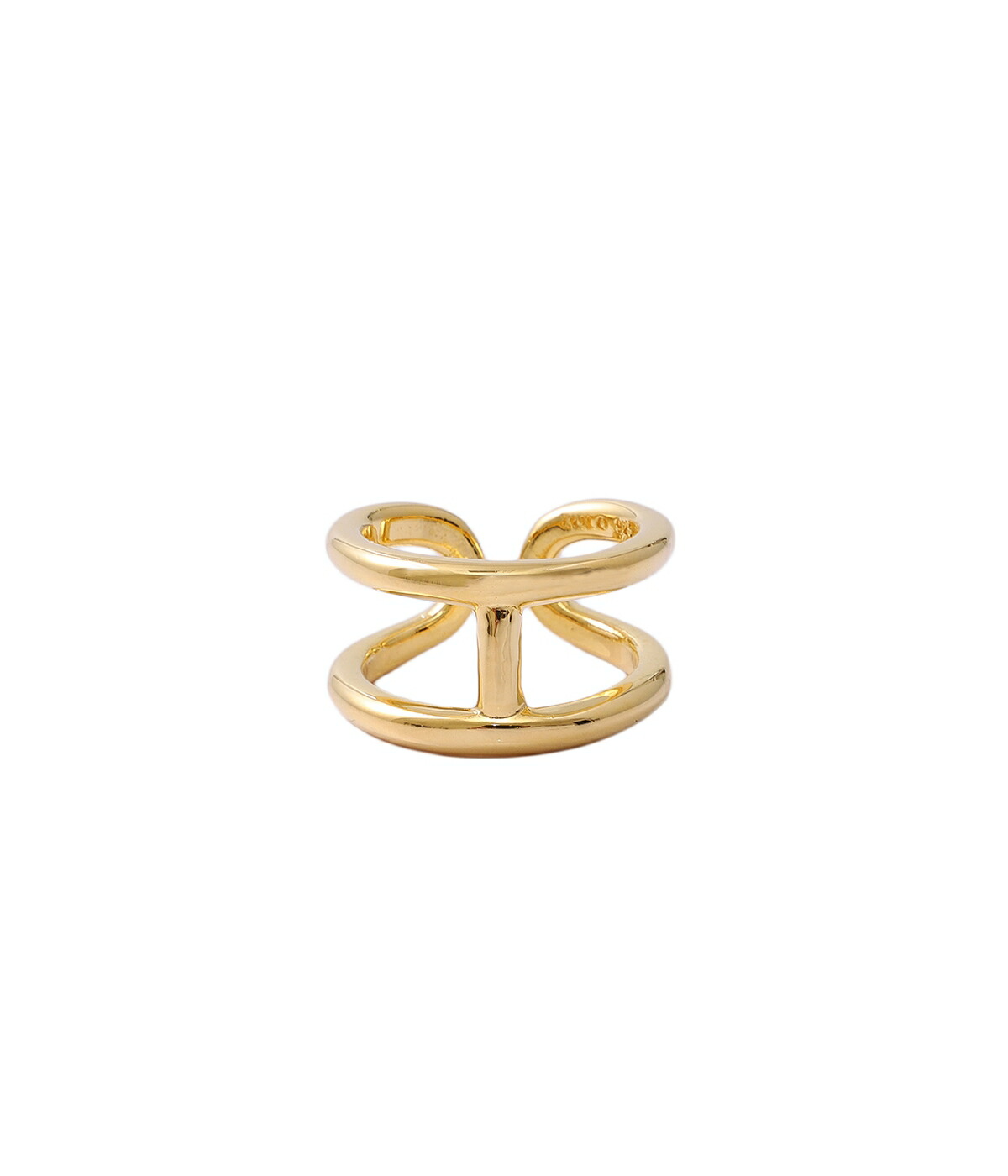 XOLO XOLO JEWELRY / ショロ ジュエリー ： H Ring 24K Coating