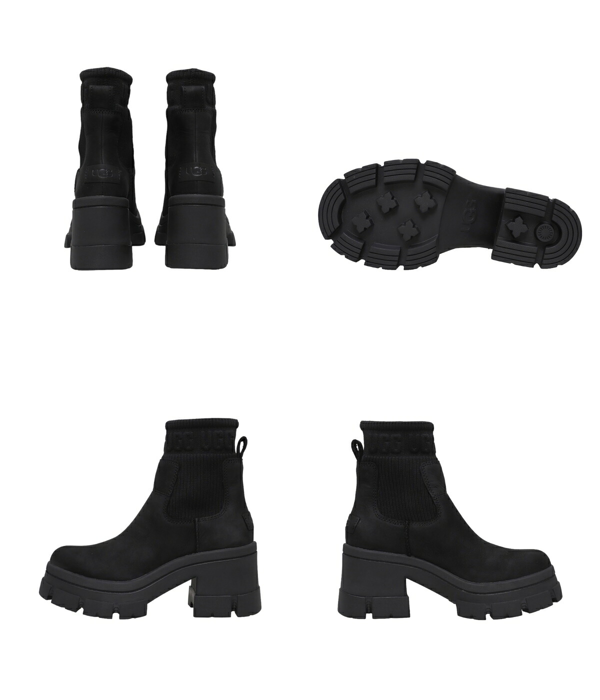 UGG / アグ ： W BROOKLYN CHELSEA 1148730-BLK : ARKnets
