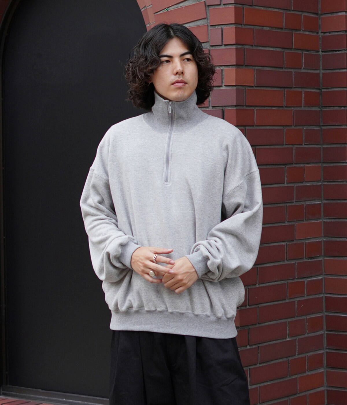 is-ness / イズネス : PULLOVER SWEAT SHIRT is-ness / イズネス ： ZIP SWEATSHIRT 1006AWCS02 : ARKnets