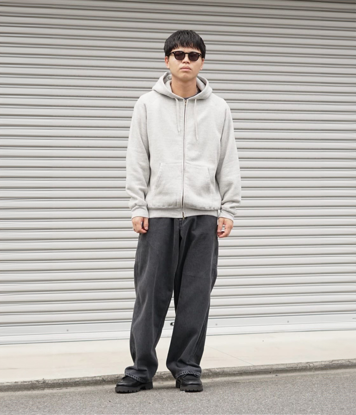 REMI RELIEF NAVY LABEL / レミレリーフ ネイビーレーベル ： 起毛裏毛 
