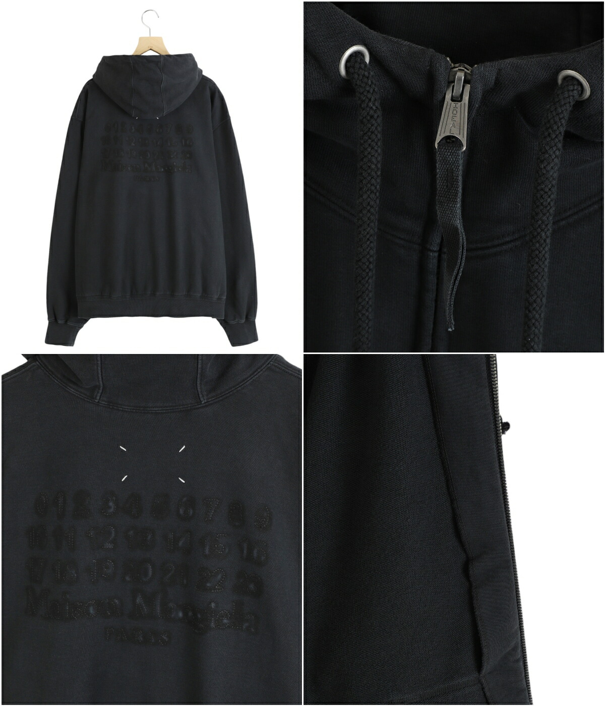 パーカー・フーディ Maison Margiela SS25 SWEAT JACKET (S50HG0048 S25614 105M) Gray Sports Jacket by Maison Margiela on Sale