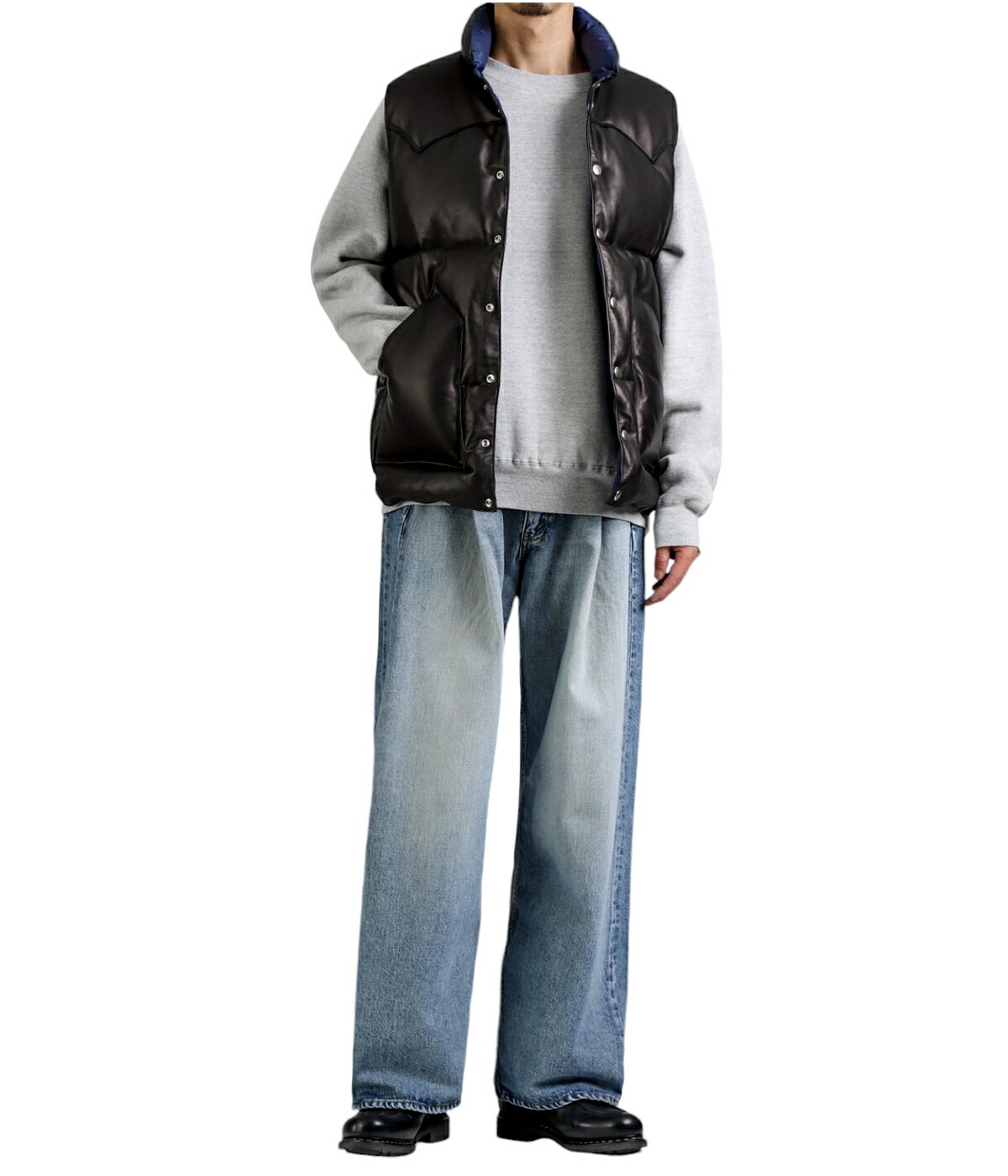 ジャケット・アウター kaptain sunshine Highneck Down Vest 40 Kaptain Sunshine KAPTAIN SUNSHINE / キャプテンサンシャイン