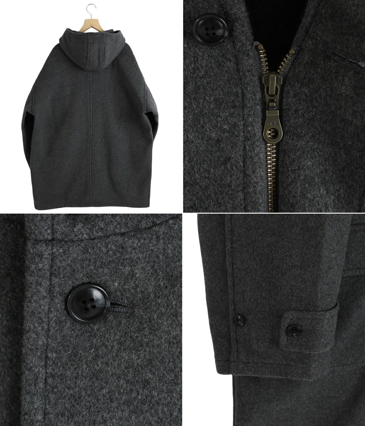 is-ness イズネスHOODED DUFFLE COAT HOODED DUFFLE COAT | is-ness(イズネス) / アウター コート (メンズ