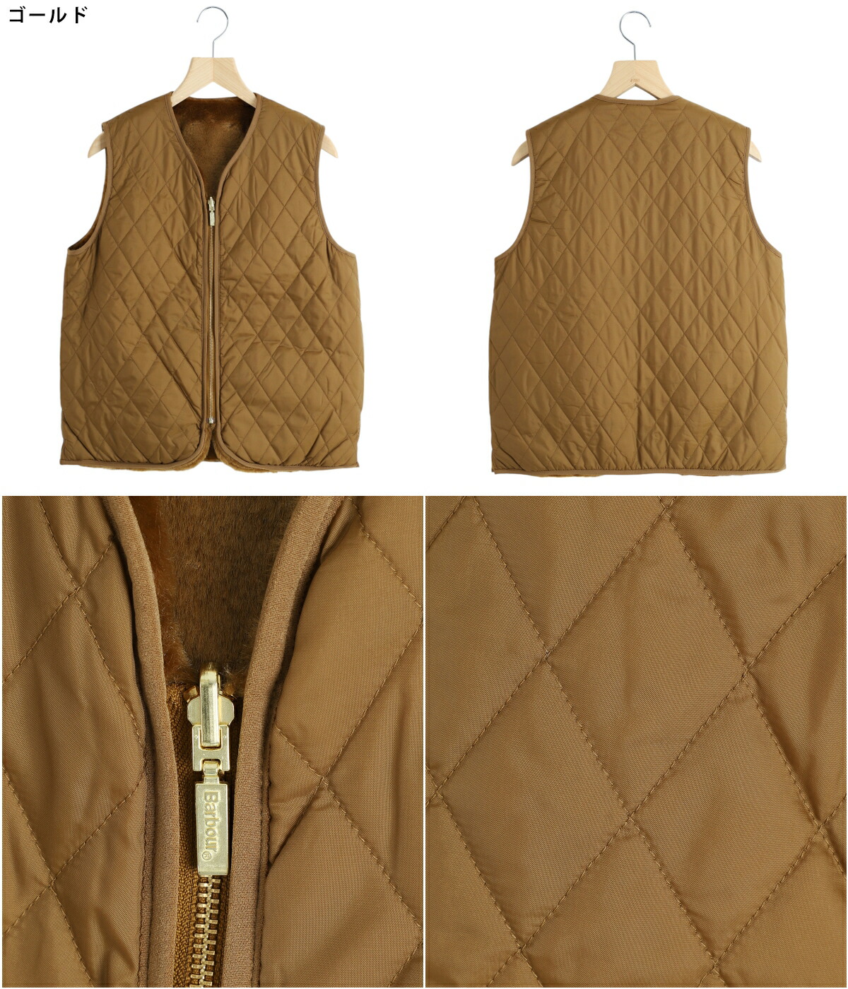 ベスト ジレ Barbour / バブアー：women’s quilted fur gilet：LGI0180「ANN」 レディース Barbour / バブアー ： 【レディース】women's quilted fur