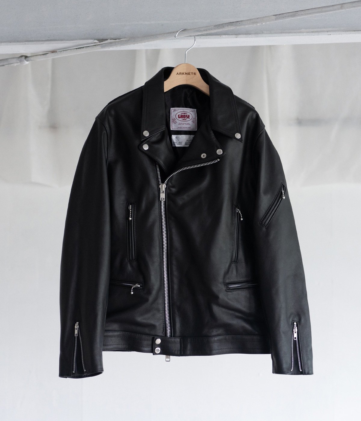 【美品】magic stick James grose ダブルライダース MAGIC STICKがJAMES GROSEに別注した「ロンジャン」