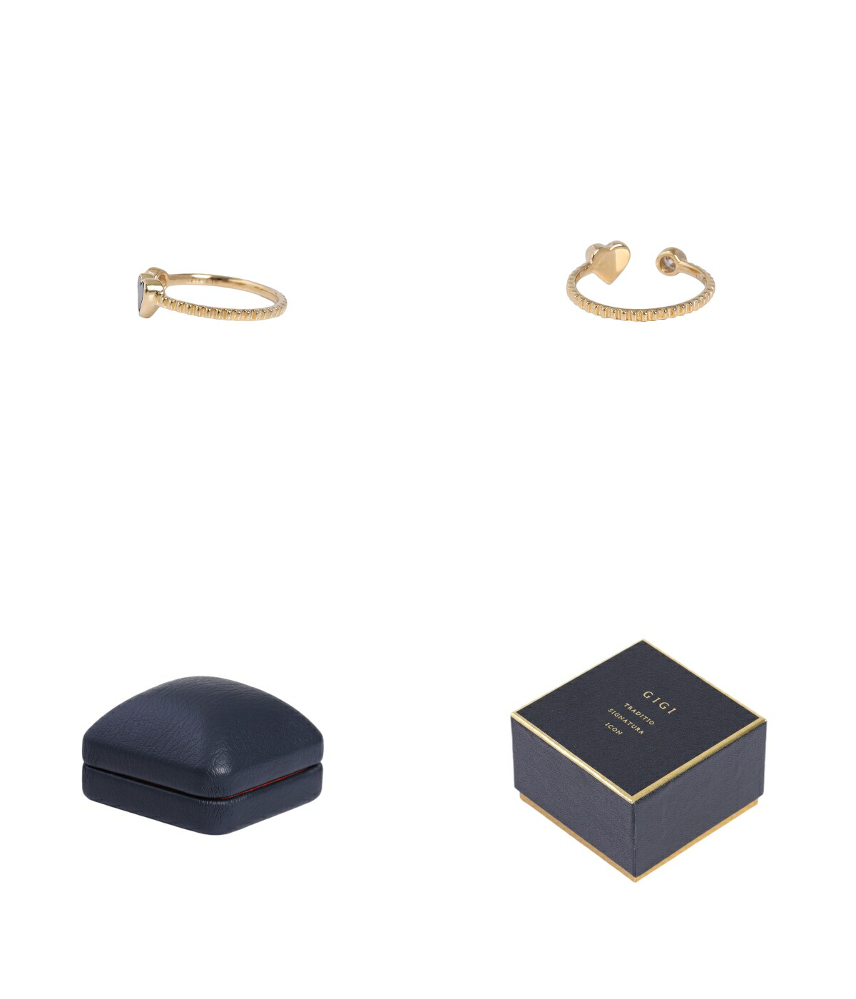 GIGI GIGI / ジジ ： [レディース]Amour ring (onyx) ： A10017