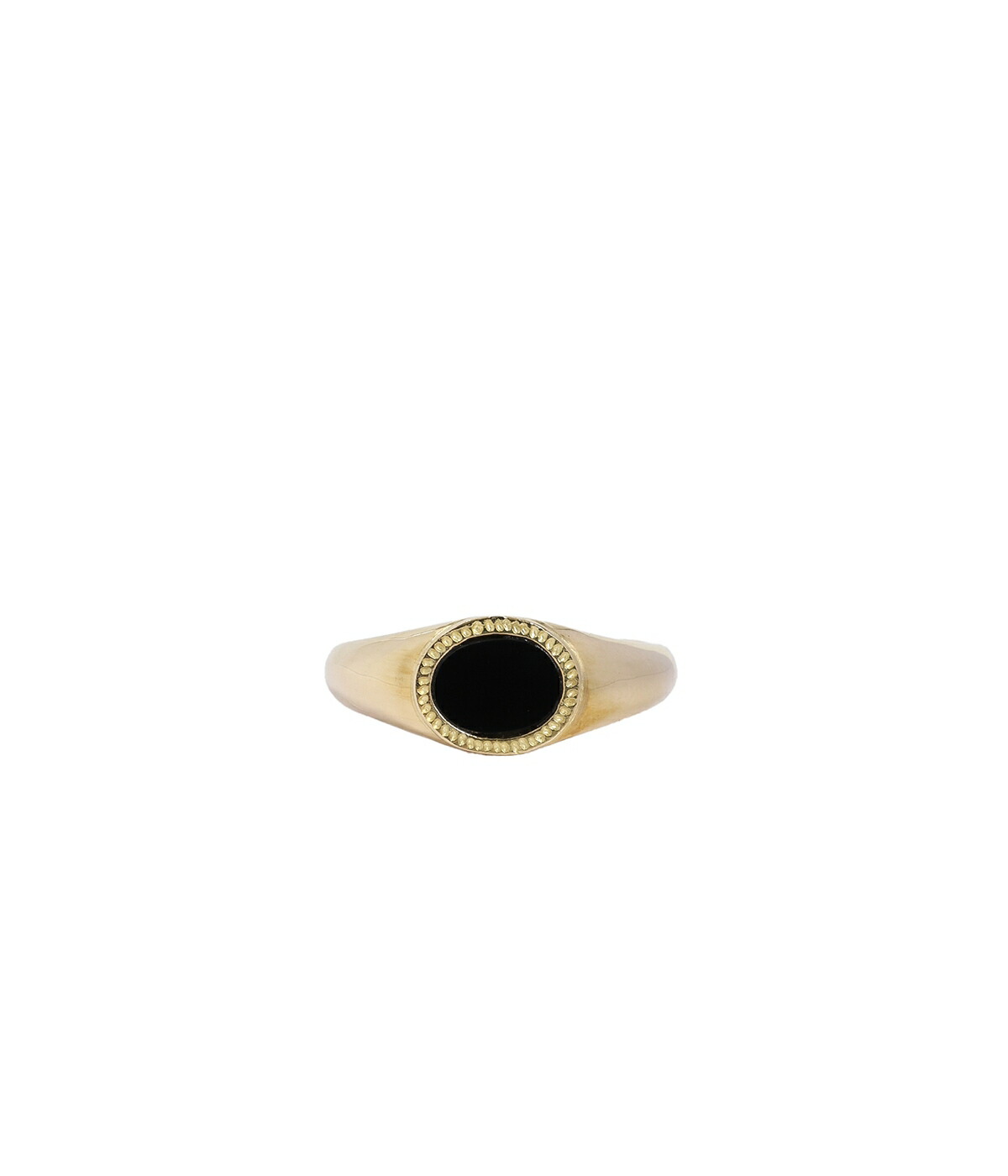 GIGI GIGI / ジジ ： [レディース]Onyx signet ring (small) ： H10087