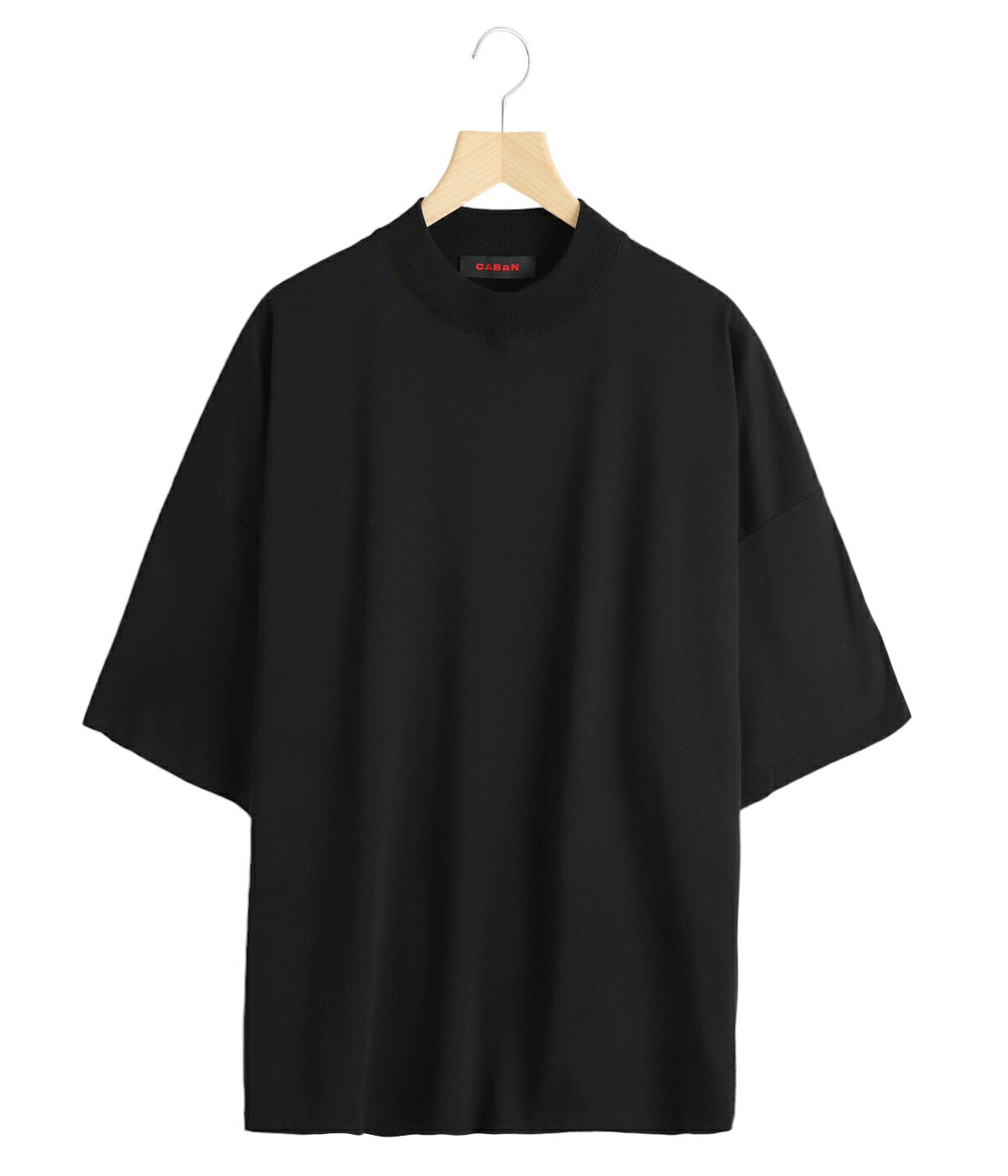 CABaN（キャバン） ： コットン ビルドネックTシャツ / 全2色