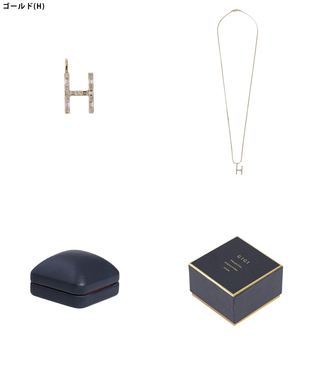 GIGI GIGI / ジジ ： [レディース]Diamond Initial charm ： I10091