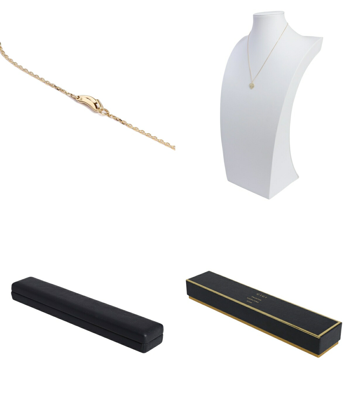 GIGI / ジジ ： [レディース]Roman heart necklace (L420mm