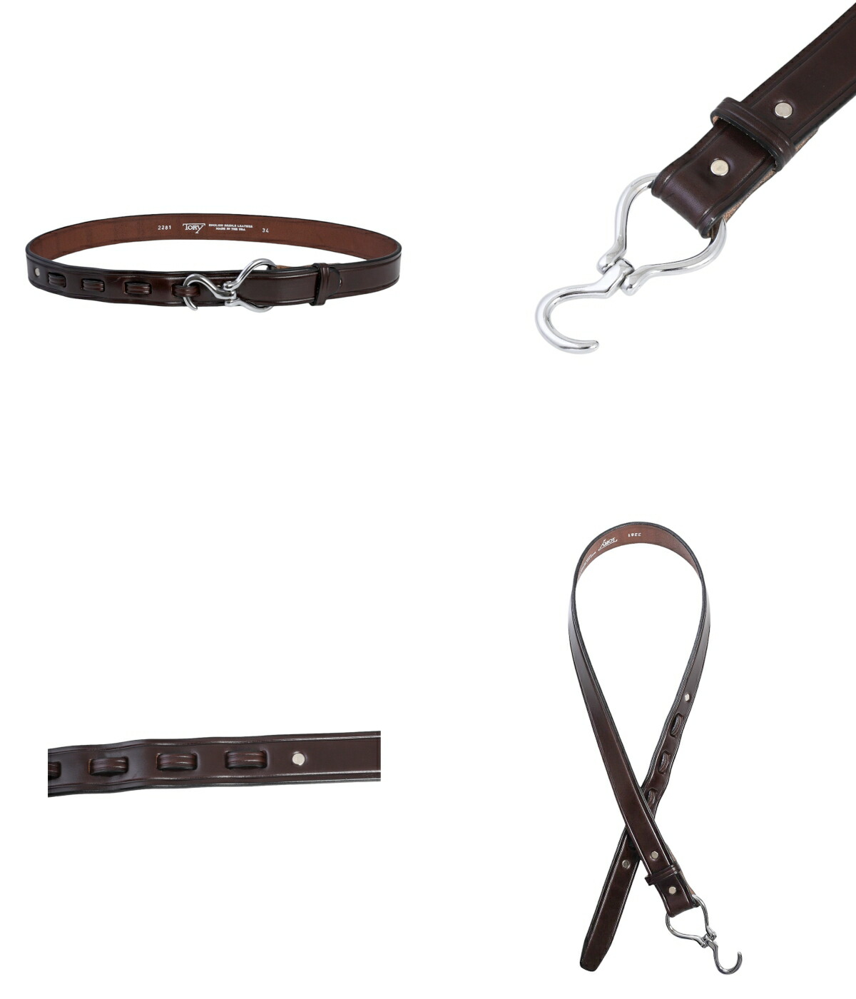 TORY LEATHER（トリーレザー） ： HOOF PICK BELT ： TRL1002281
