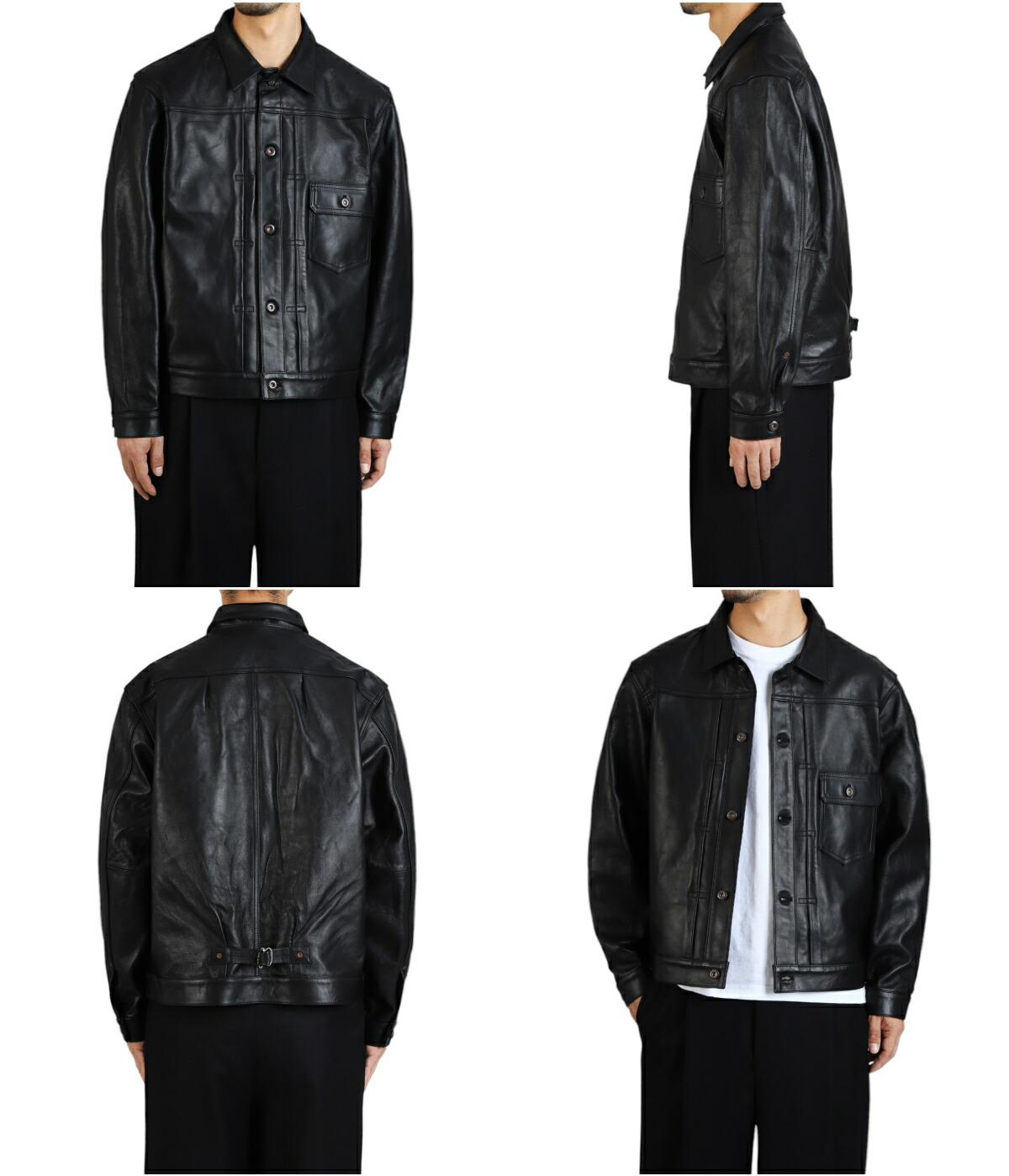 Schott N.Y.C / ショット ： SHEEP LEATHER 1st TRACKER JACKET